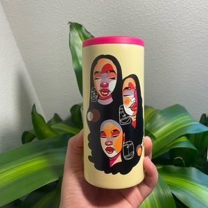 NWT PINK LOMEIN STAINLESS STEEL 12oz TUMBLR CUP